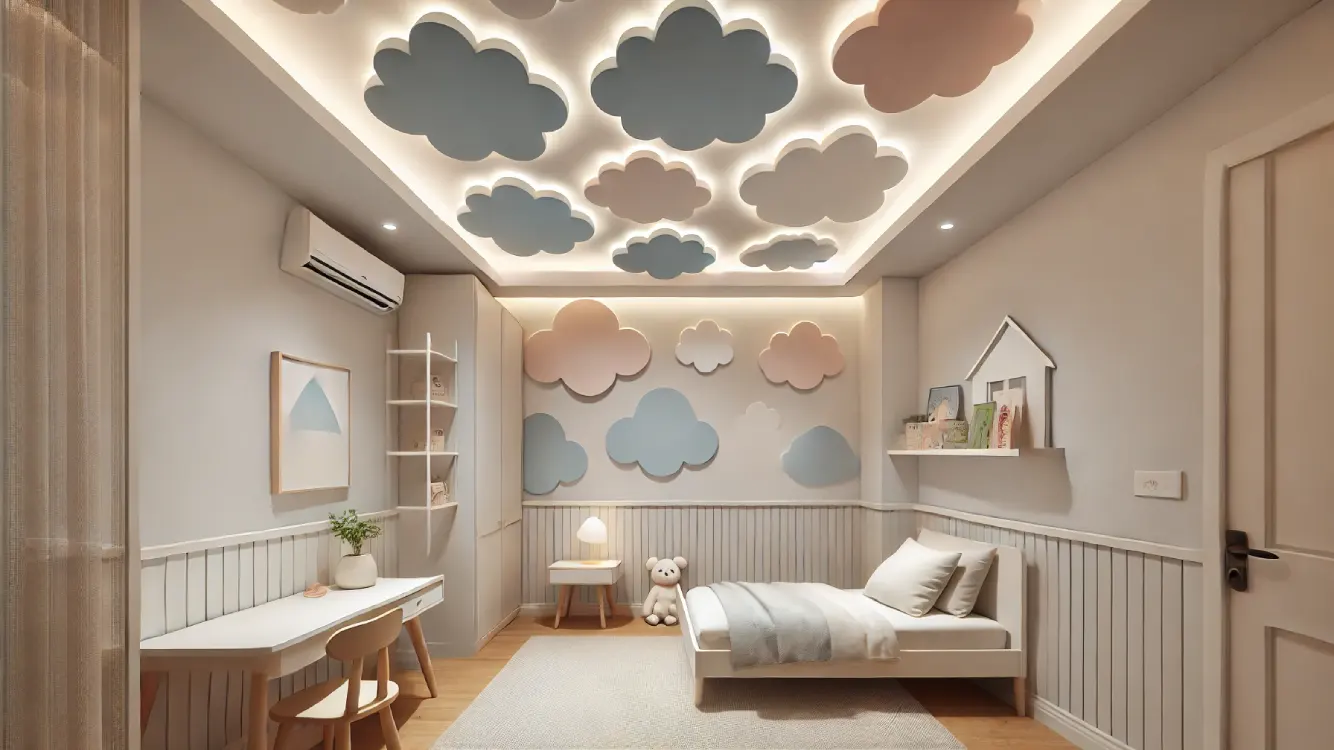 Cloud-Shaped Ceilings