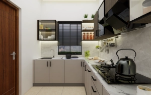 No.1 Affordable L-Shaped Modular Kitchen Designs in Chennai