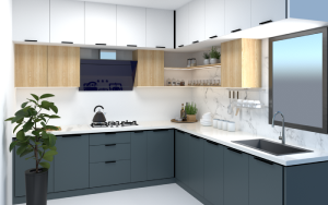 L-Shape Modular Kitchen Designs