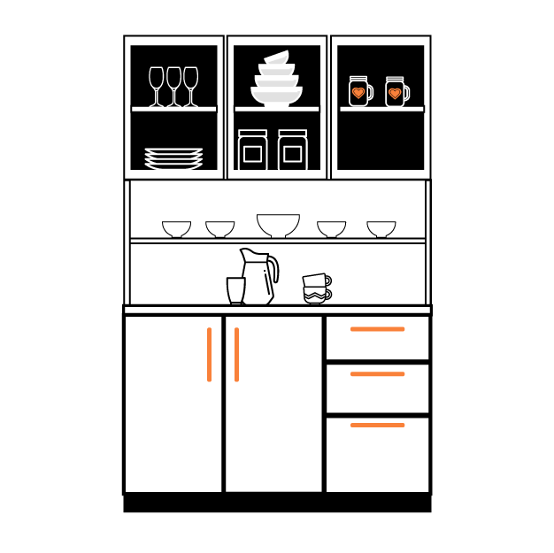 Modern Crockery Unit Designs